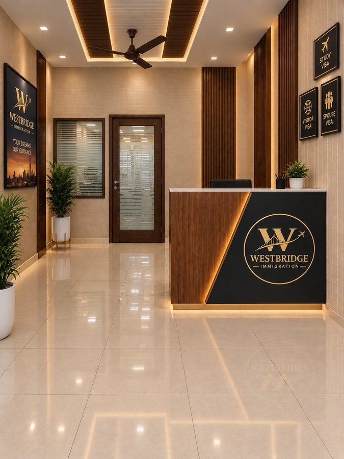 Westbridge Immigration reception desk